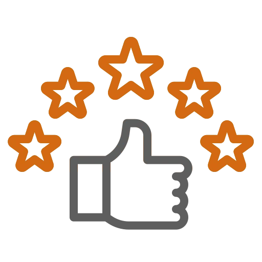 5 star rating icon