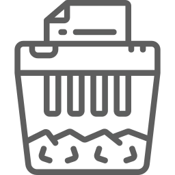Rubbish removal icon